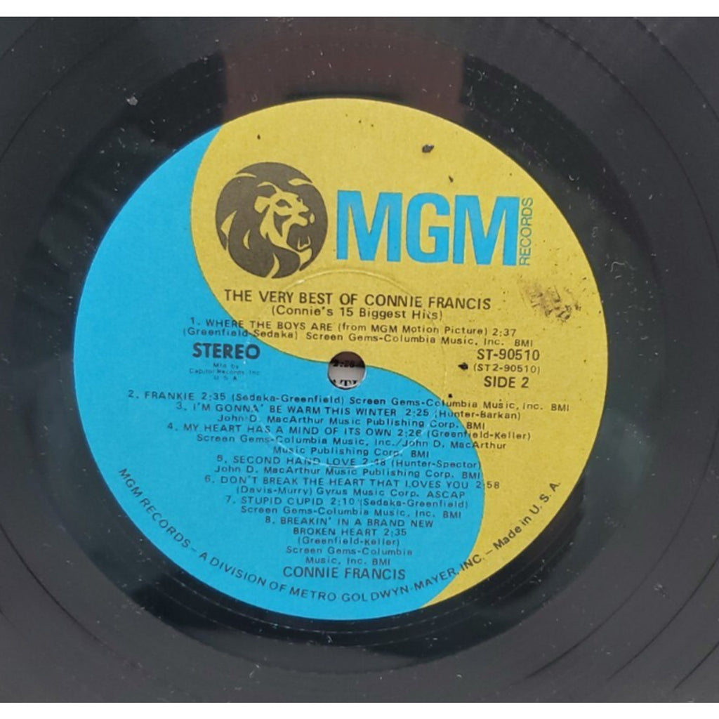 The Very Beat Of Connie Francis (Record)