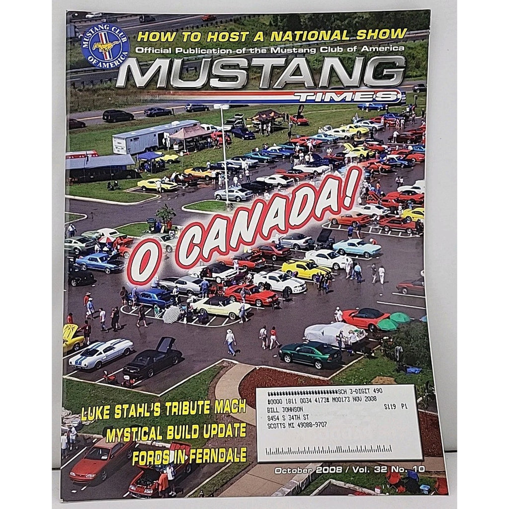 Mustang Times Magazine October 2008 Vol. 32 No. 10