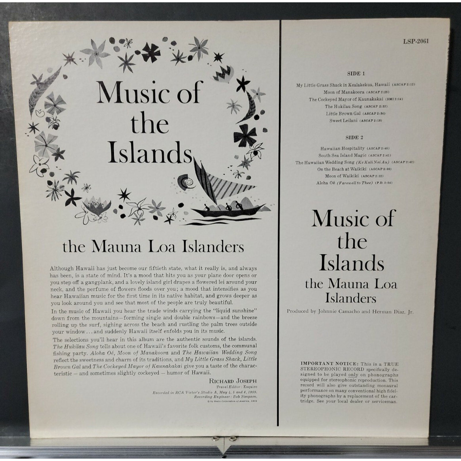 The Mauna Loa Islanders – Music Of The Islands (Vinyl)