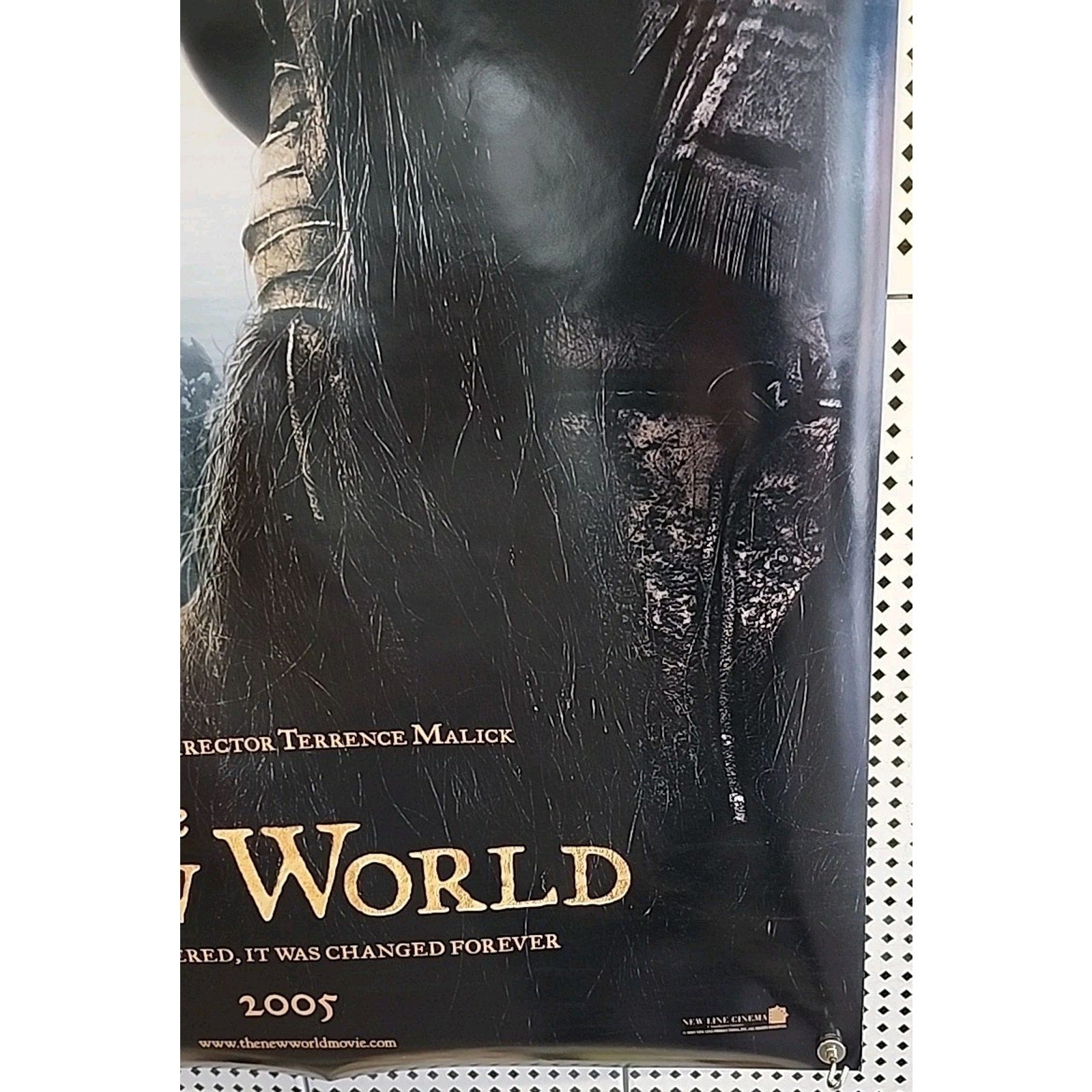 The New World Movie Poster 2 Sided Original 27x40 Colin Farrell