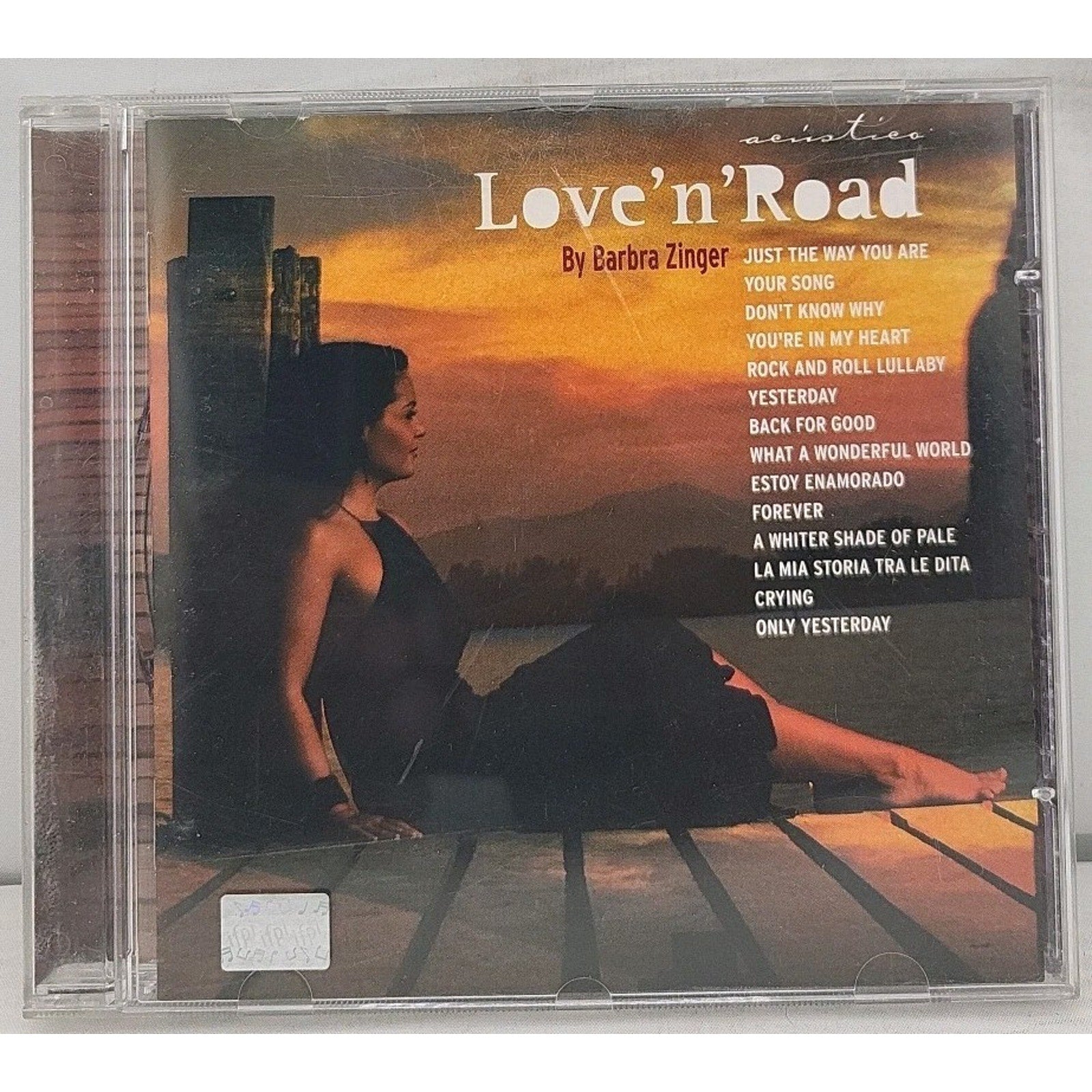 Barbra Zinger Love'n'road Acústico CD Album