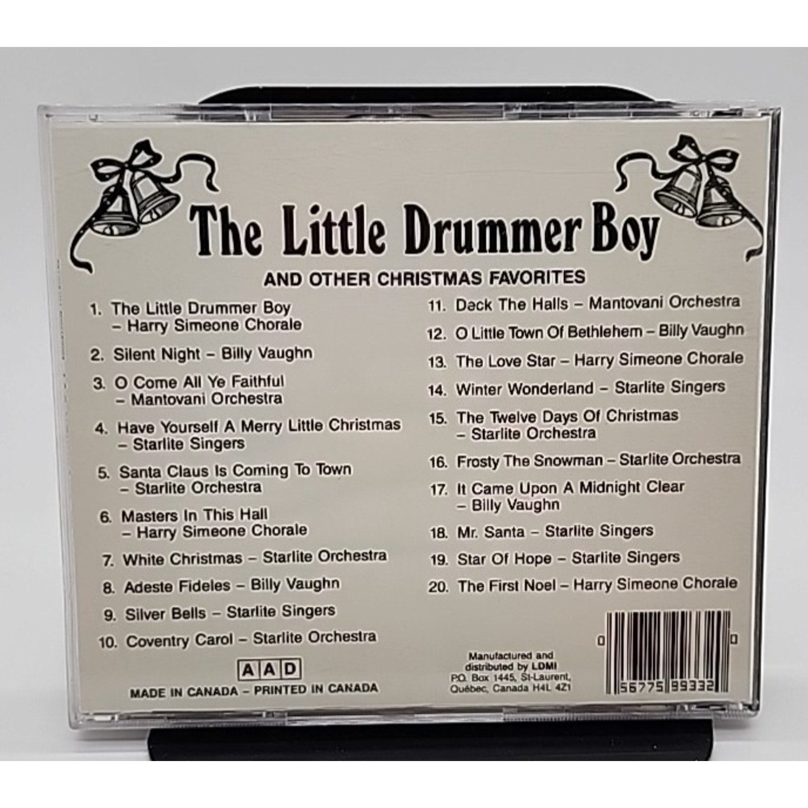 The Little Drummer Boy and Other Christmas Favorites (CD)
