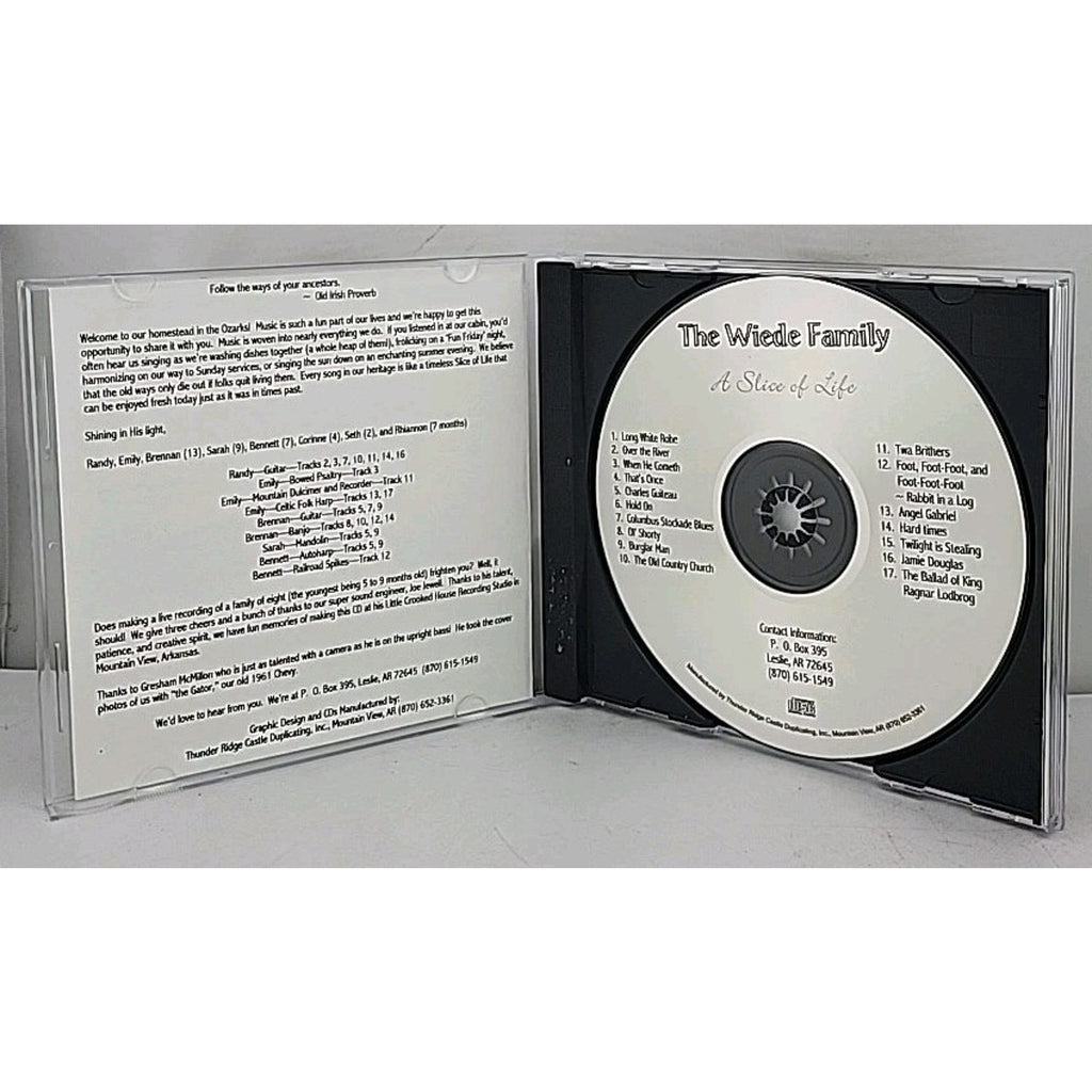 A Slice Of Family By The Wiede Family CD