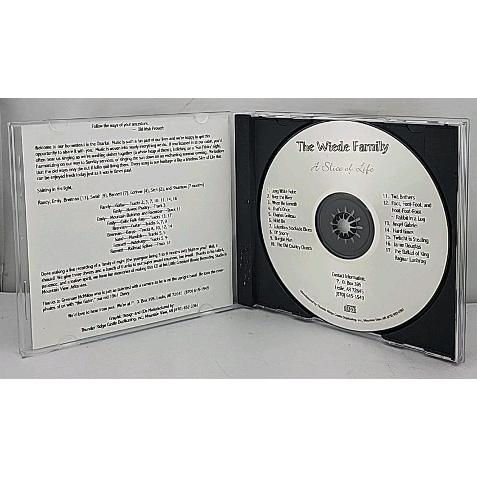 A Slice Of Family By The Wiede Family CD