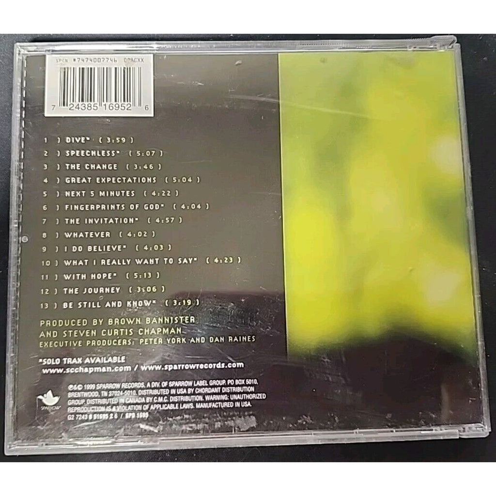 Speechless by Steven Curtis Chapman (CD, Jun-1999, Sparrow Records)