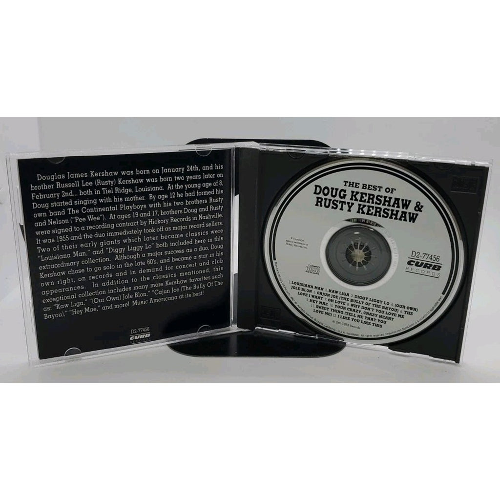 The Best of Doug Kershaw & Rusty Kershaw (CD, 1991, Curb Records)