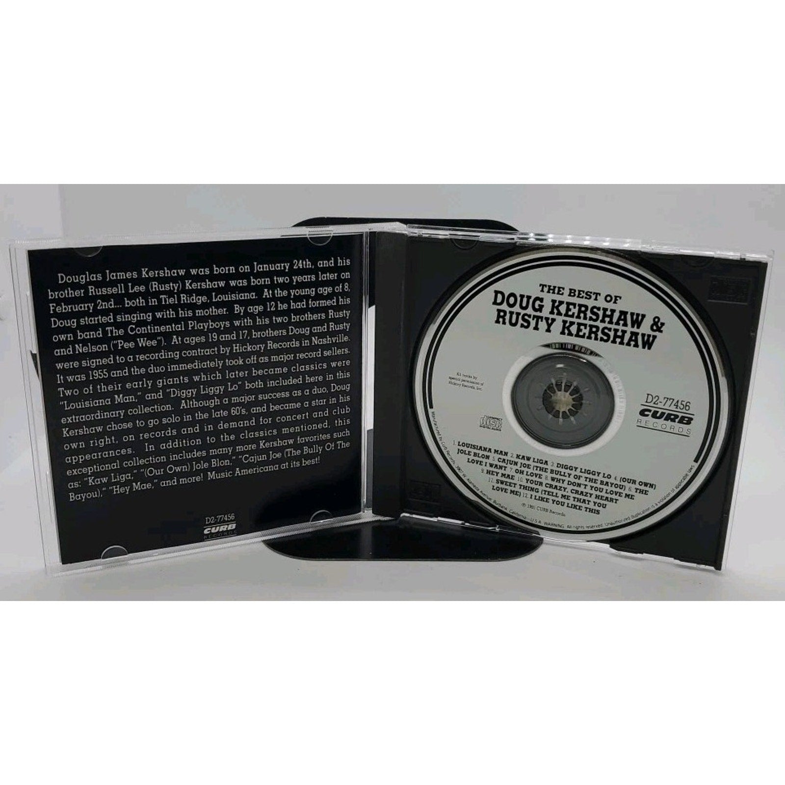 The Best of Doug Kershaw & Rusty Kershaw (CD, 1991, Curb Records)