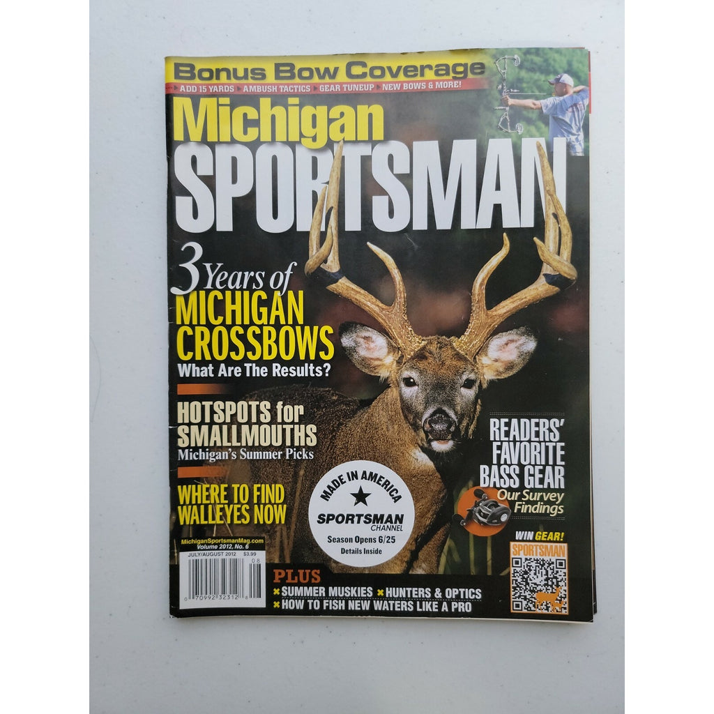 Michigan Sportsman Magazine Lot of 4 (2012)