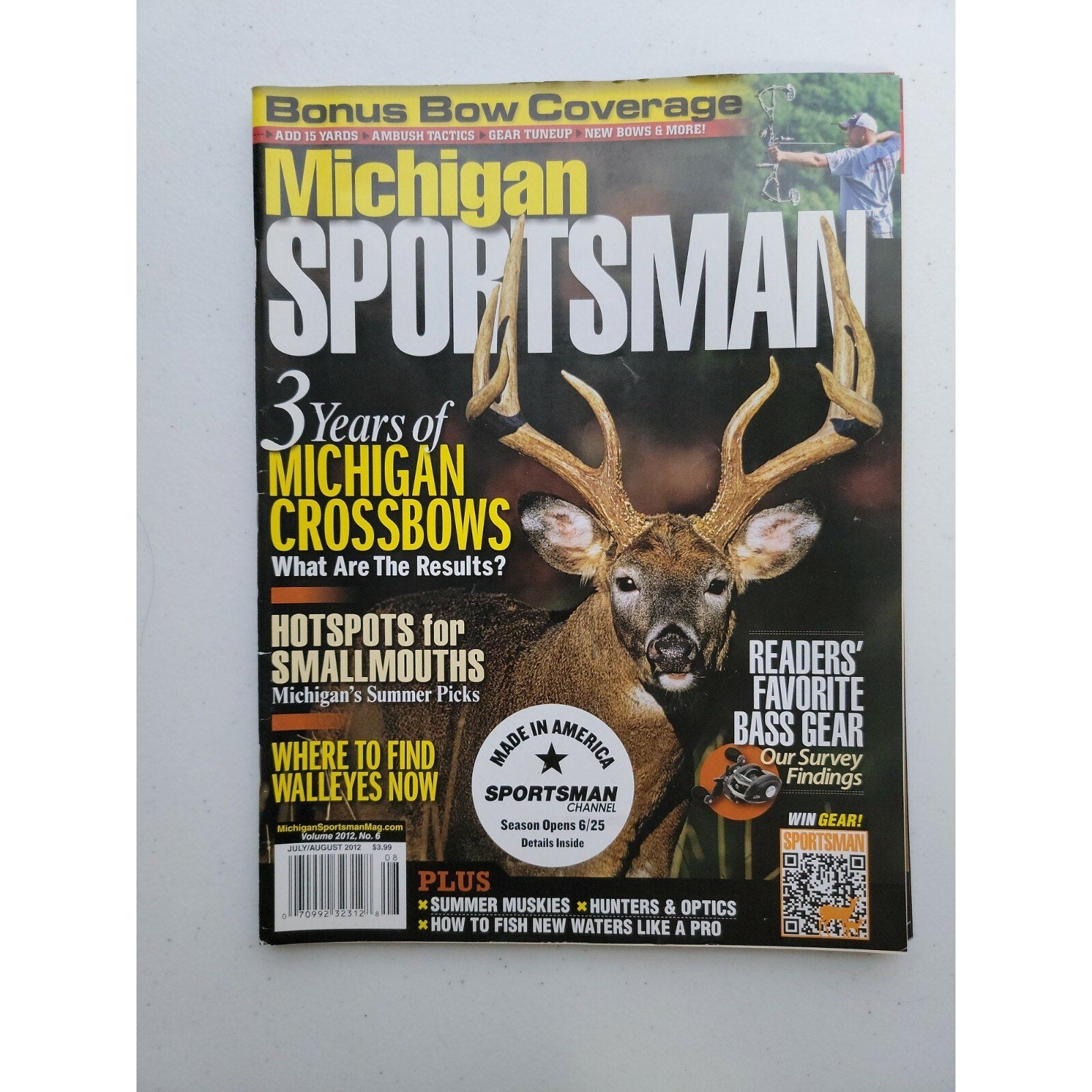 Michigan Sportsman Magazine Lot of 4 (2012)