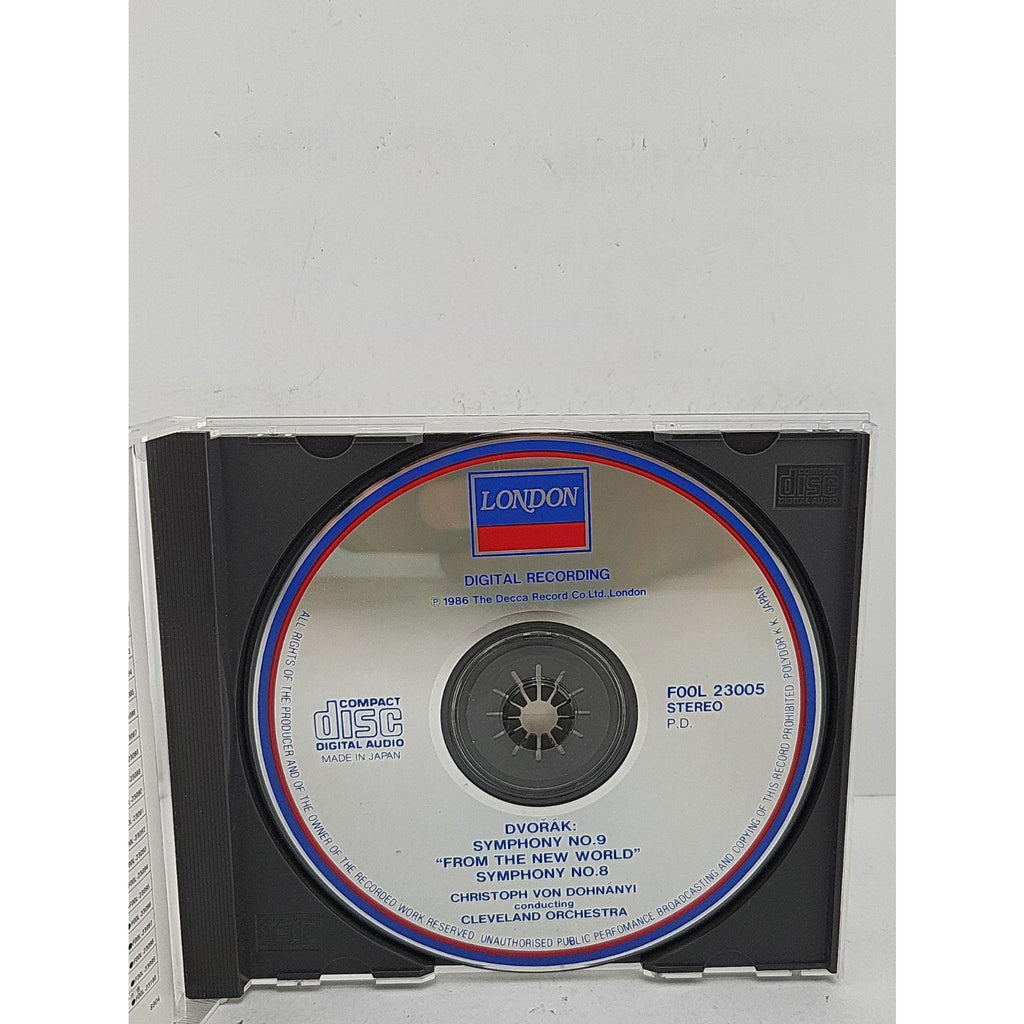 Dvořák Symphonies Nos. 8 & 9 "From The New World" Dognányi/Cleveland...