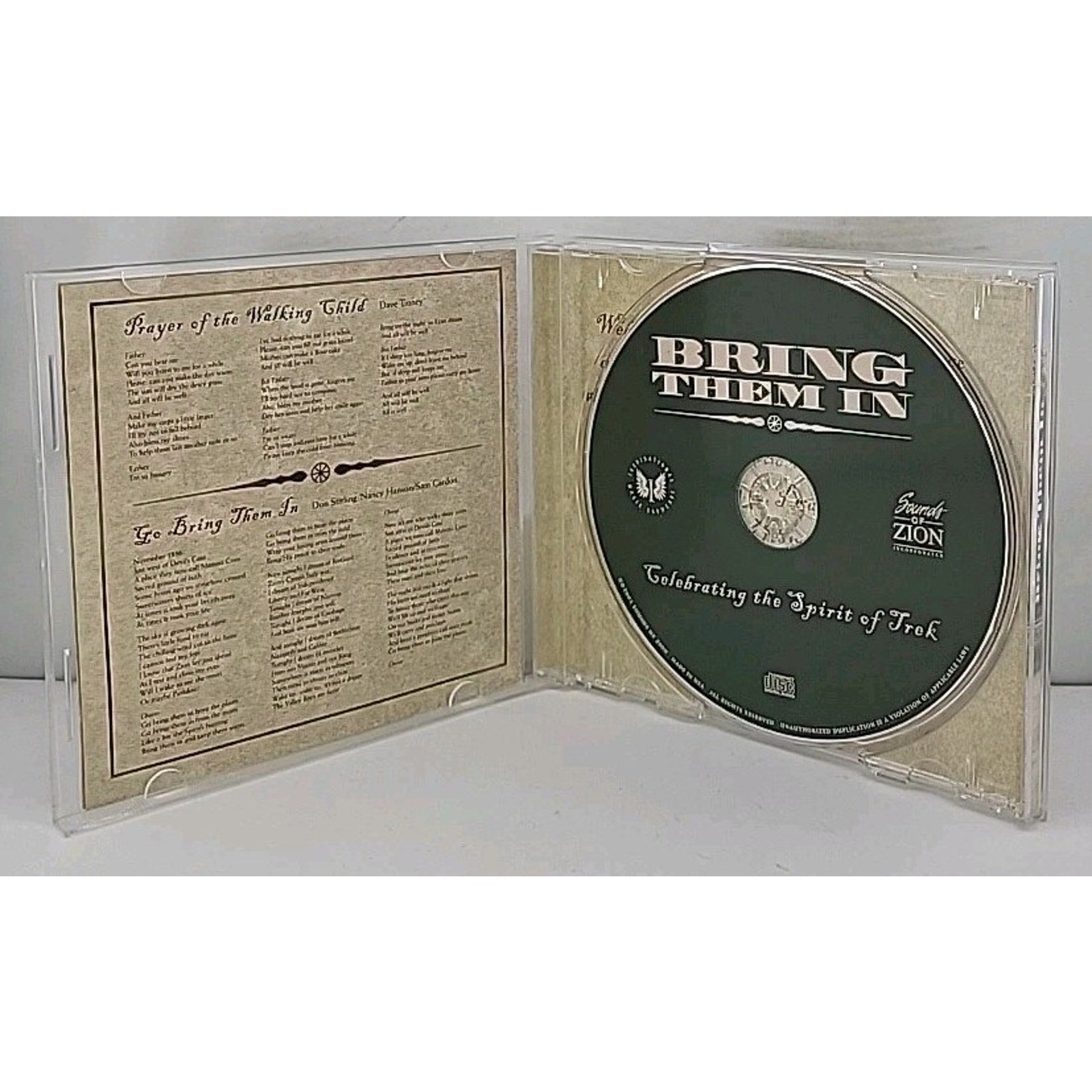 Various - Bring Them In: Celebrating the Spirit of Trek - Music CD