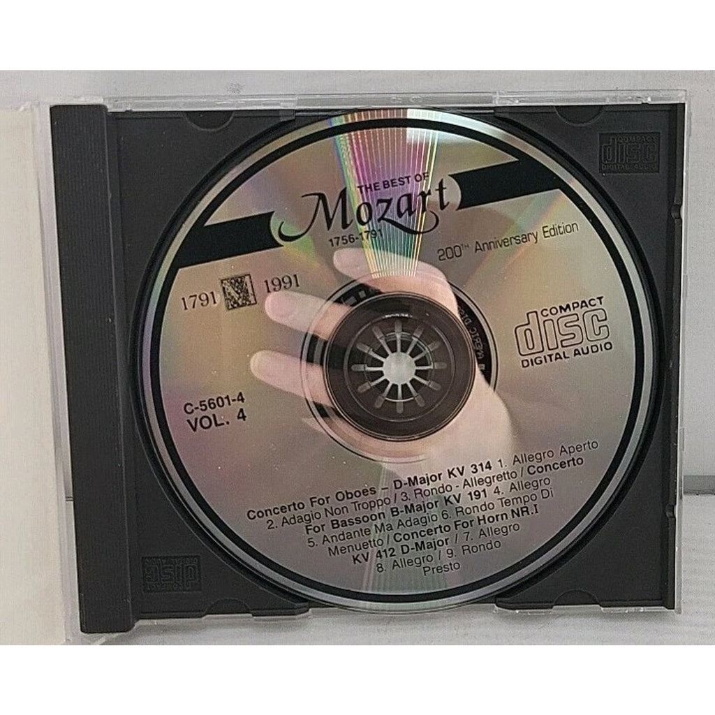 The Best of Mozart 1756-1791 200th Bicentennial Edition Volume 4 CD l3444