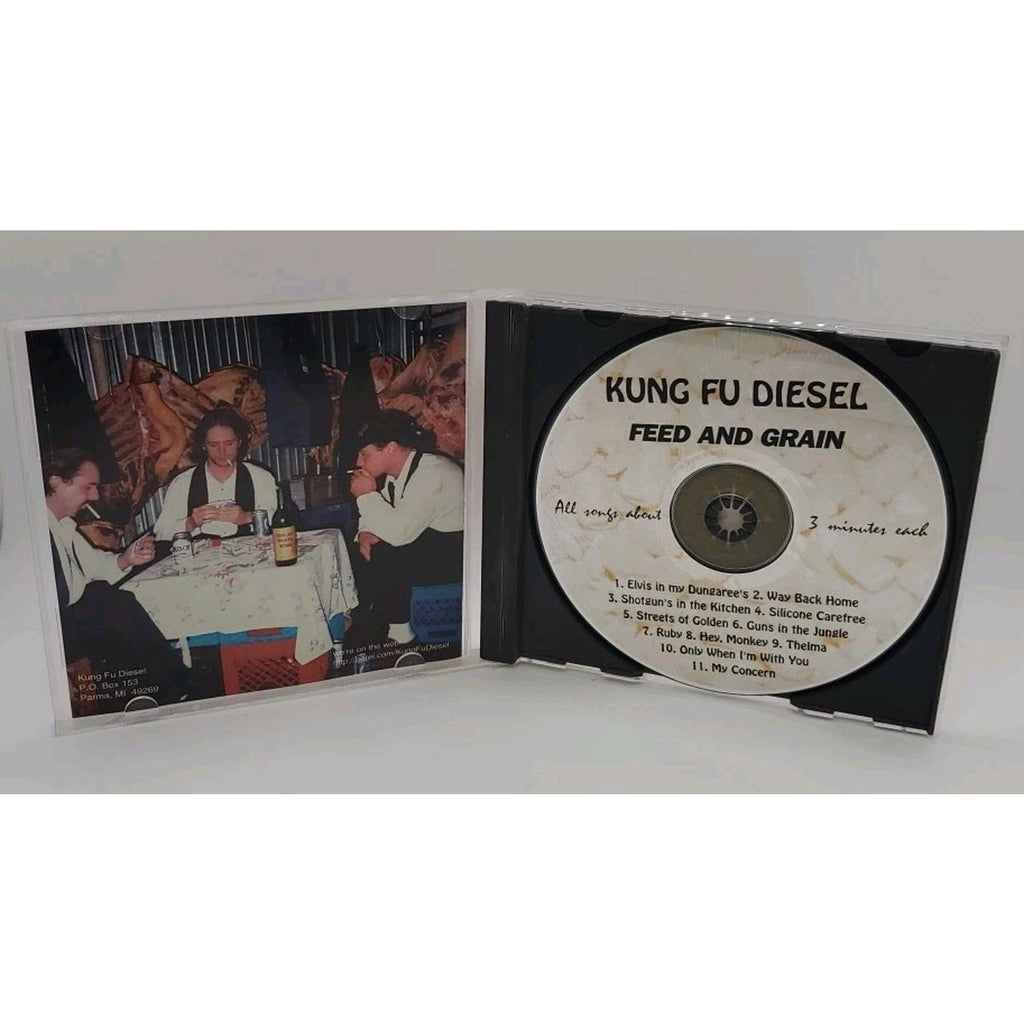 Kung Fu Diesel - Feed and Grain (CD, 1996) Parma Michigan