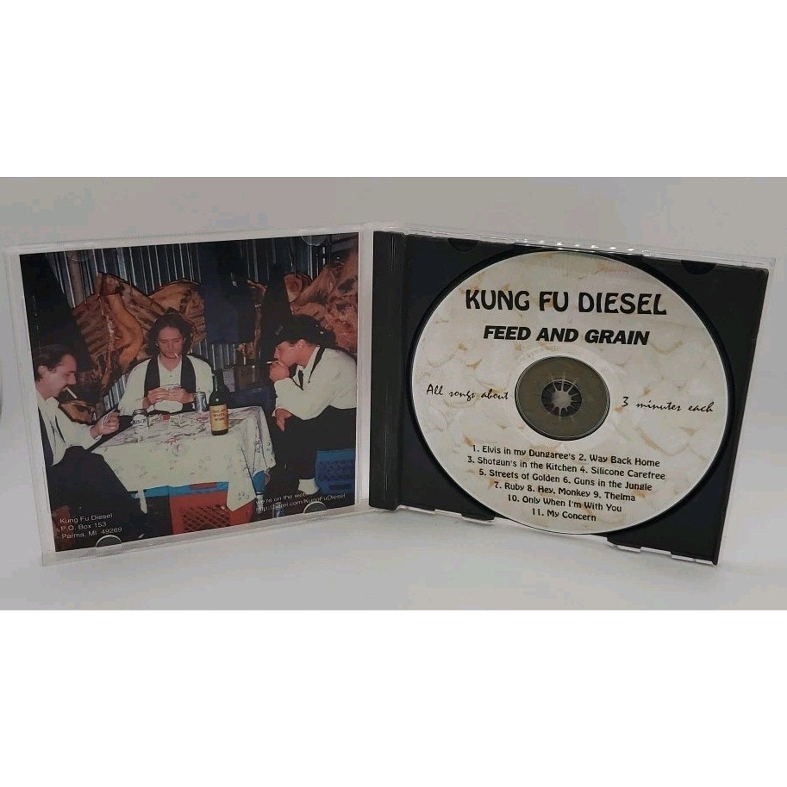 Kung Fu Diesel - Feed and Grain (CD, 1996) Parma Michigan