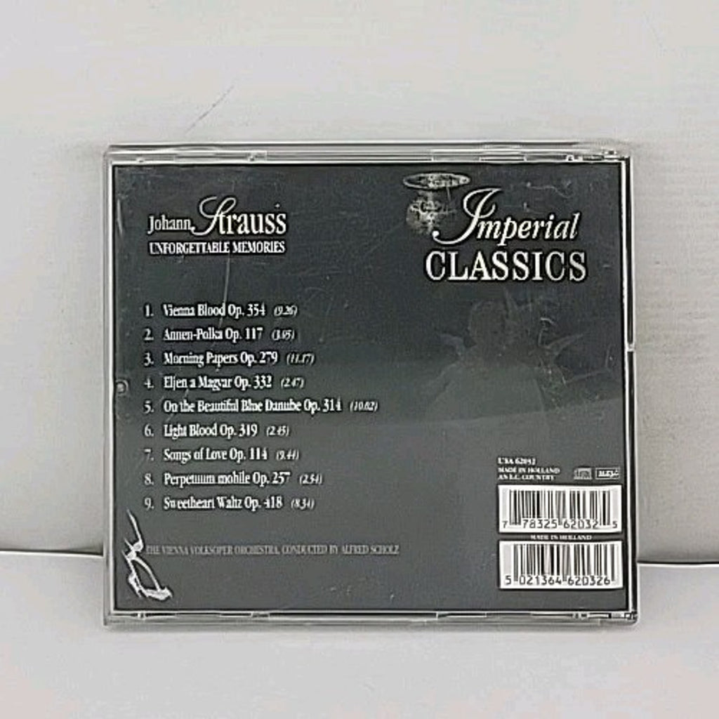 Strauss Unforgettable Memories CD Imperial Classics 4 Alfred Scholz made Holland