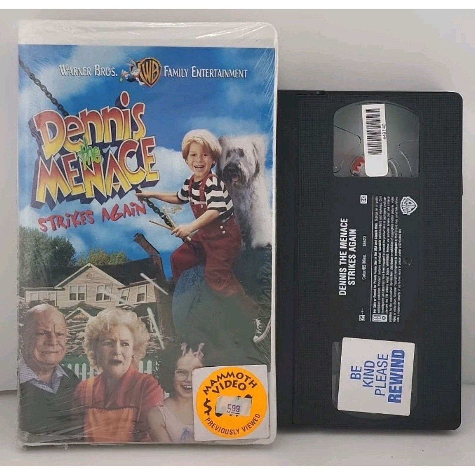 Dennis the Menace Strikes Again (VHS, 1998)