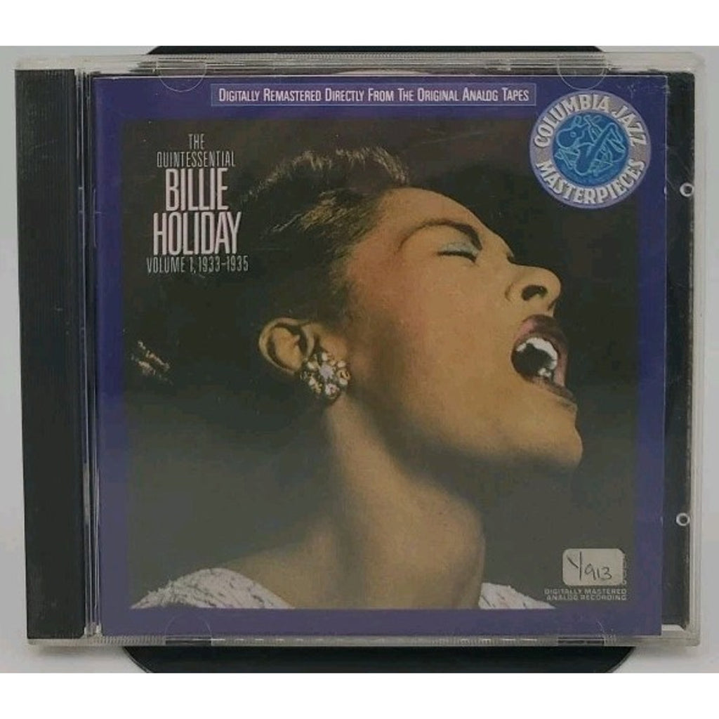 The Quintessential Billie Holiday, Vol. 1 (1933-1935) by Billie Holiday (CD)