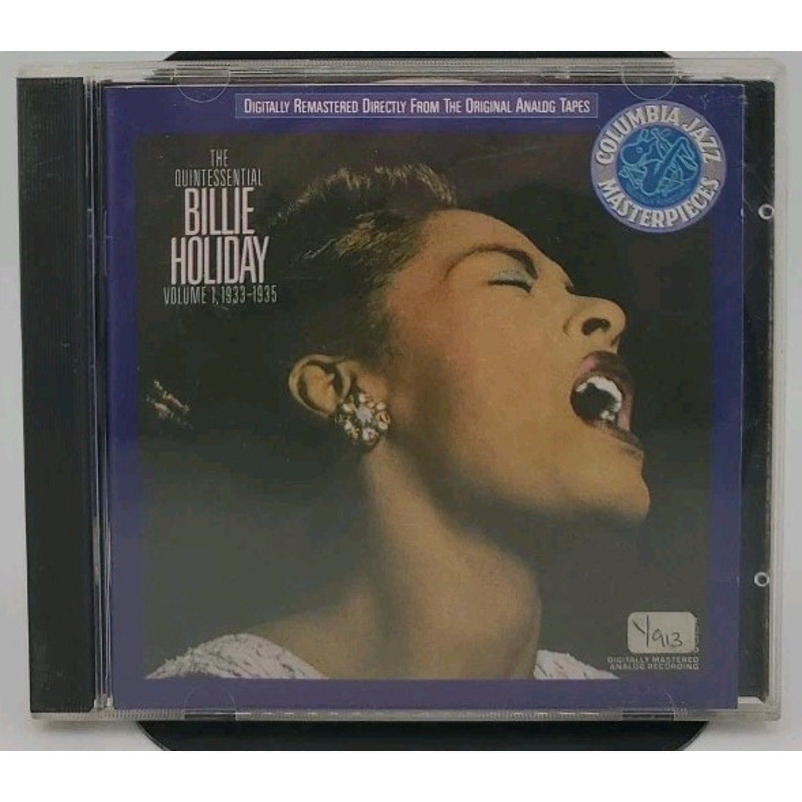 The Quintessential Billie Holiday, Vol. 1 (1933-1935) by Billie Holiday (CD)