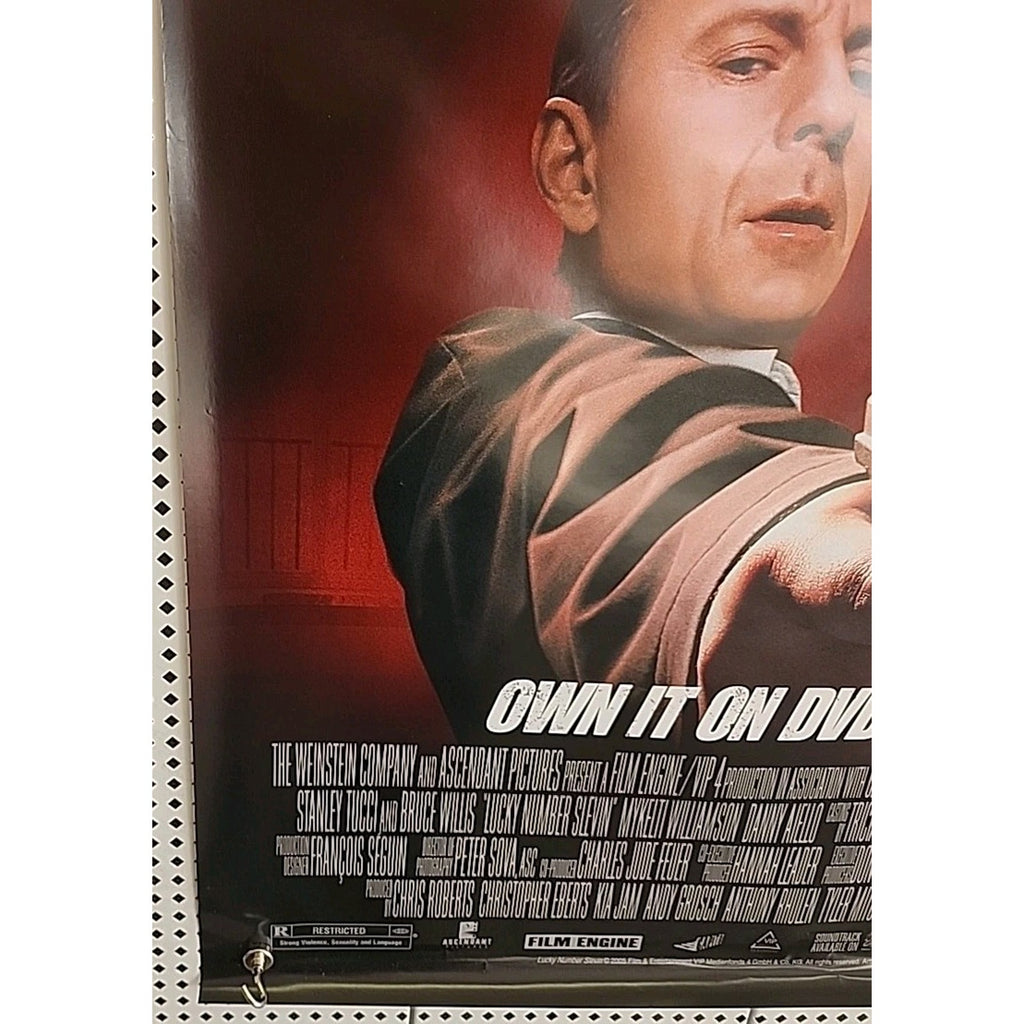 Lucky #Slevin DVD Release Movie Poster 27x40
