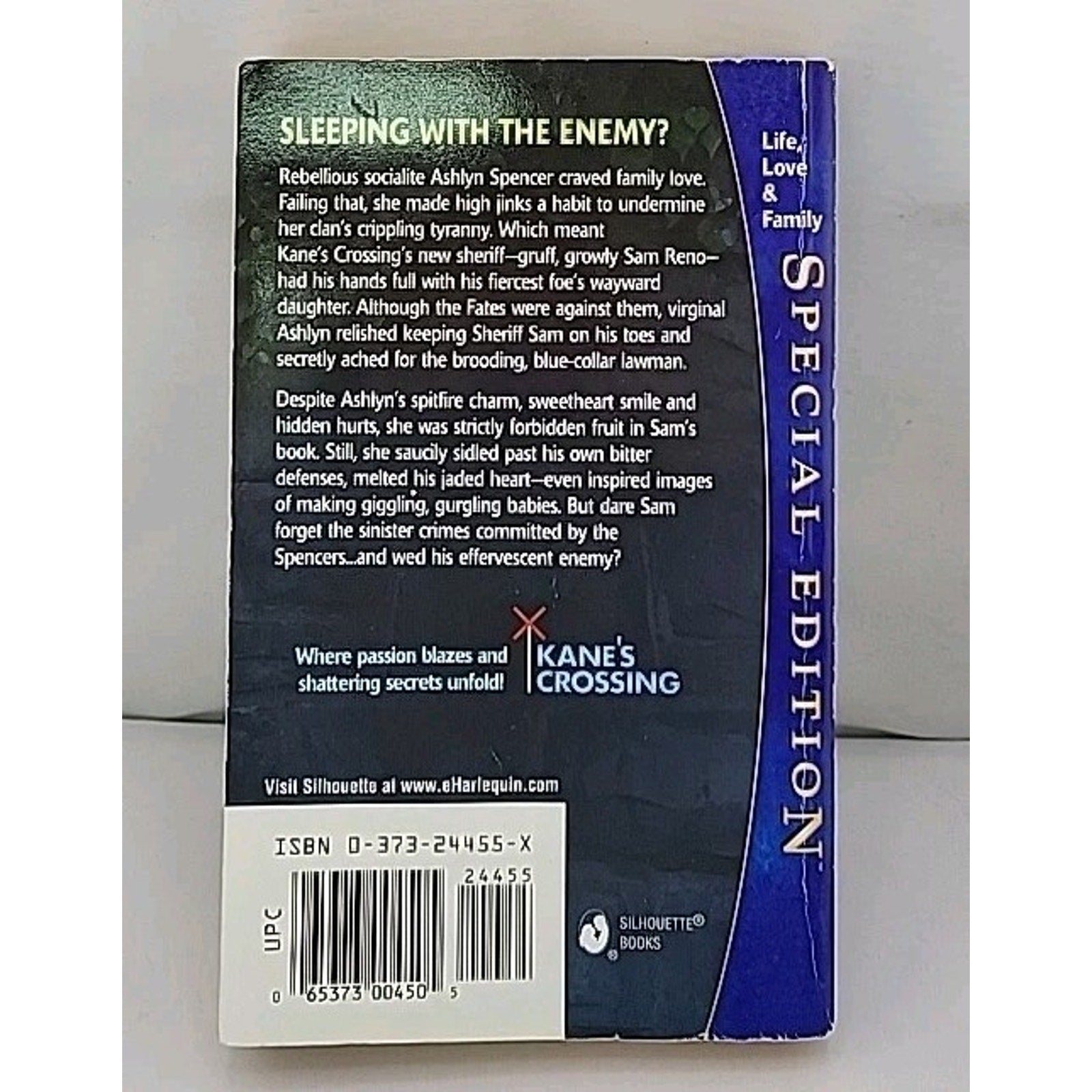 His Arch Enemy's Daughter by Crystal Green (2002, Mass Market)