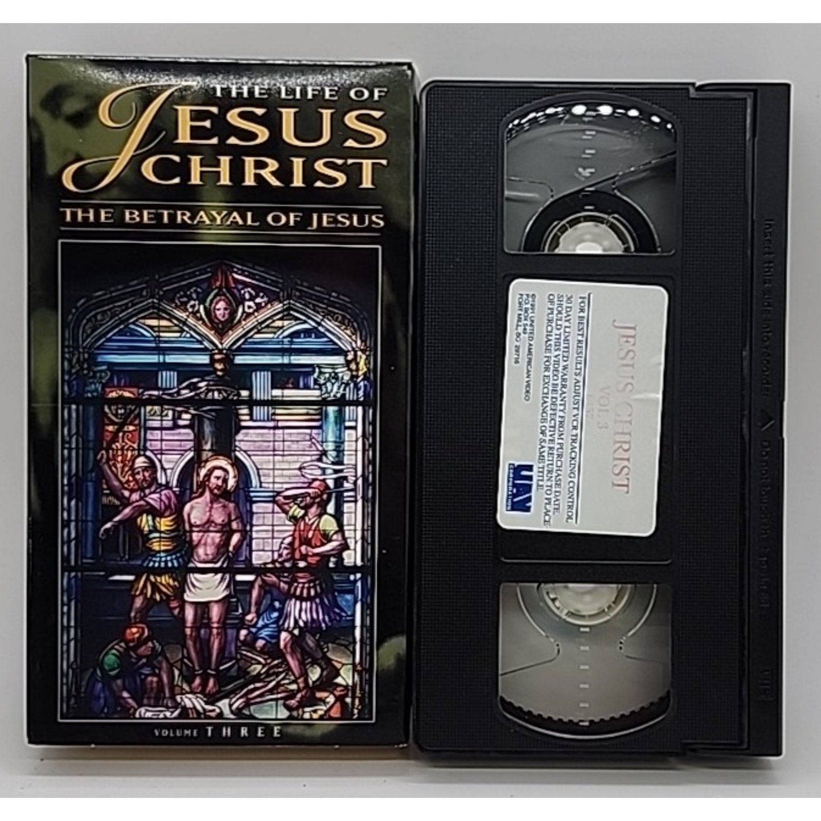 The Life Of Jesus Christ Vol 3 The Betrayal Of Jesus VHS