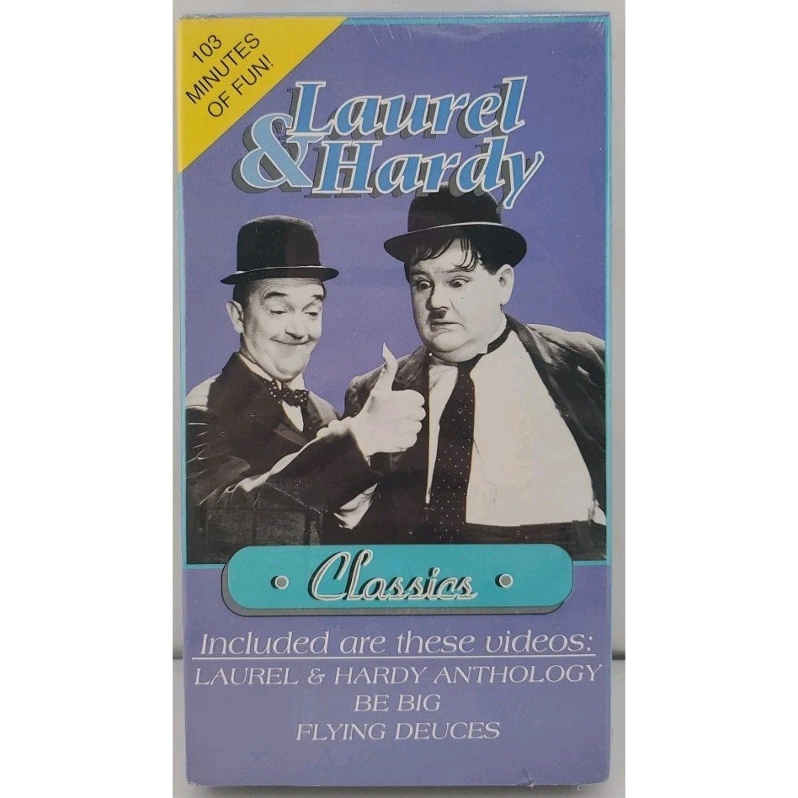 Laurel and Hardy Classics (VHS, 1991) *Brand New*