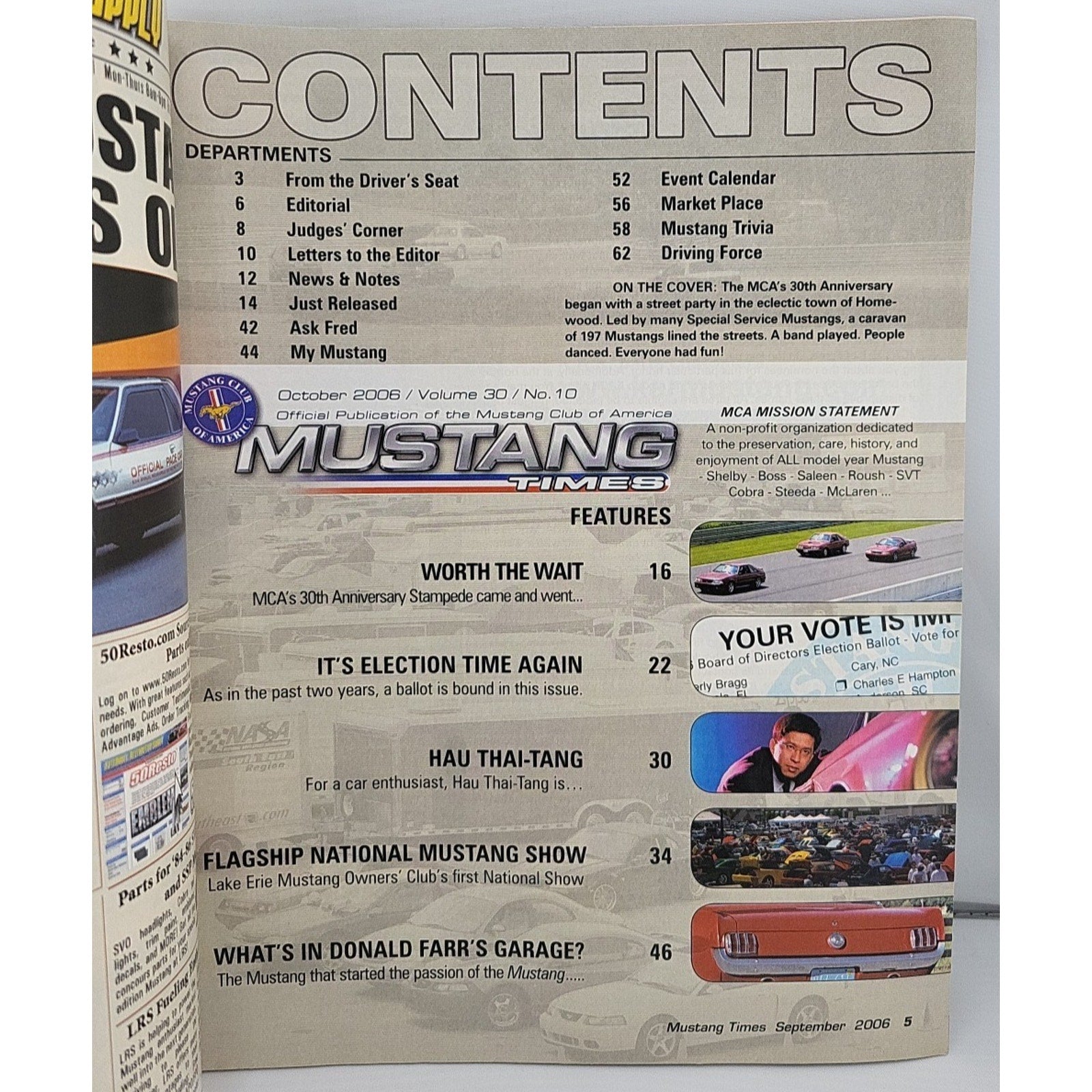 Mustang Times October 2006 Volume 30 #10