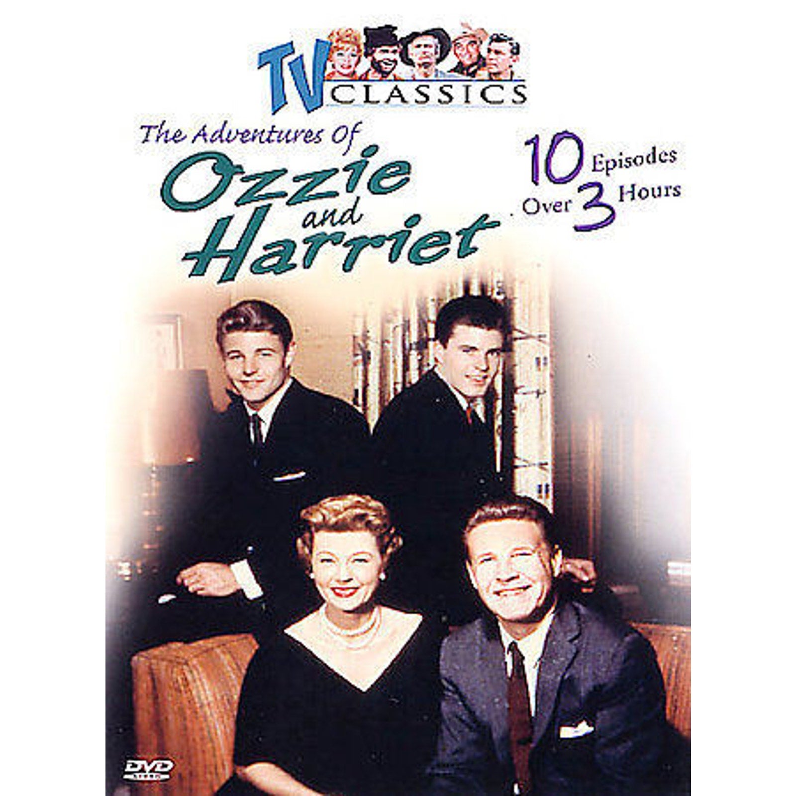 The Adventures of Ozzie Harriet - 10 Episodes (DVD, 2004)
