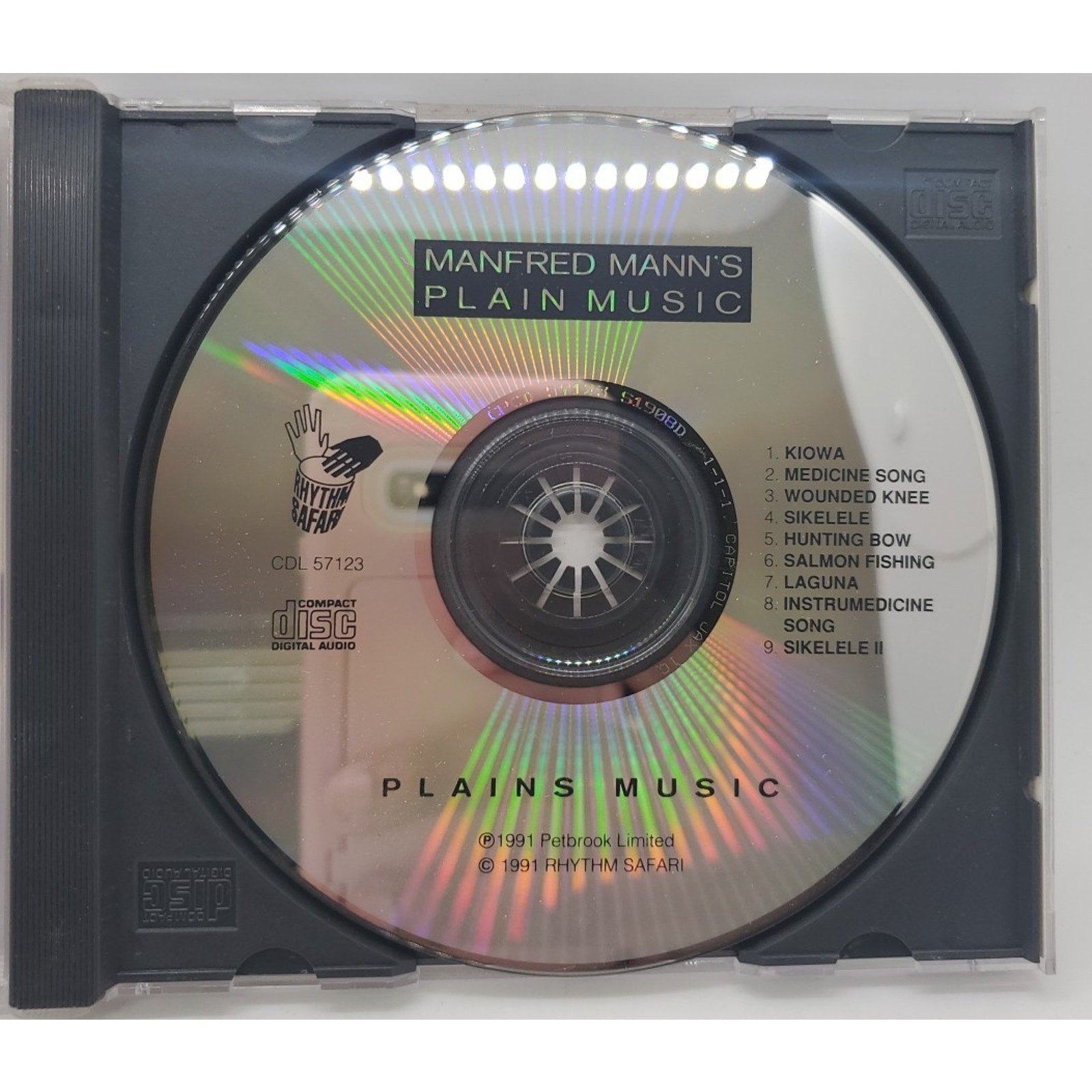 Plains Music by Manfred Mann (Individual) (CD, Oct-1991, Priority Records)