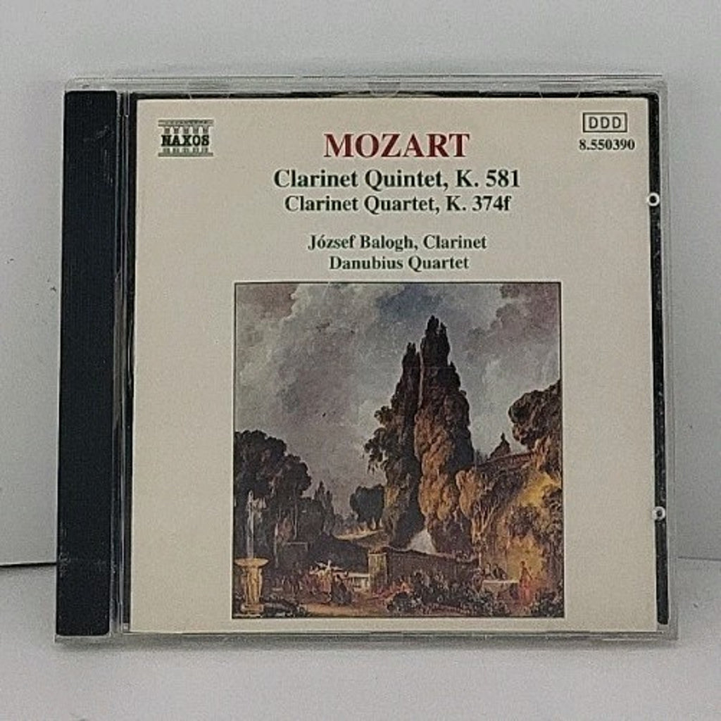 Jozsef Balogh - Mozart: Clarinet Quintet, K. 581; Cla... - Jozsef Balogh CD 46VG