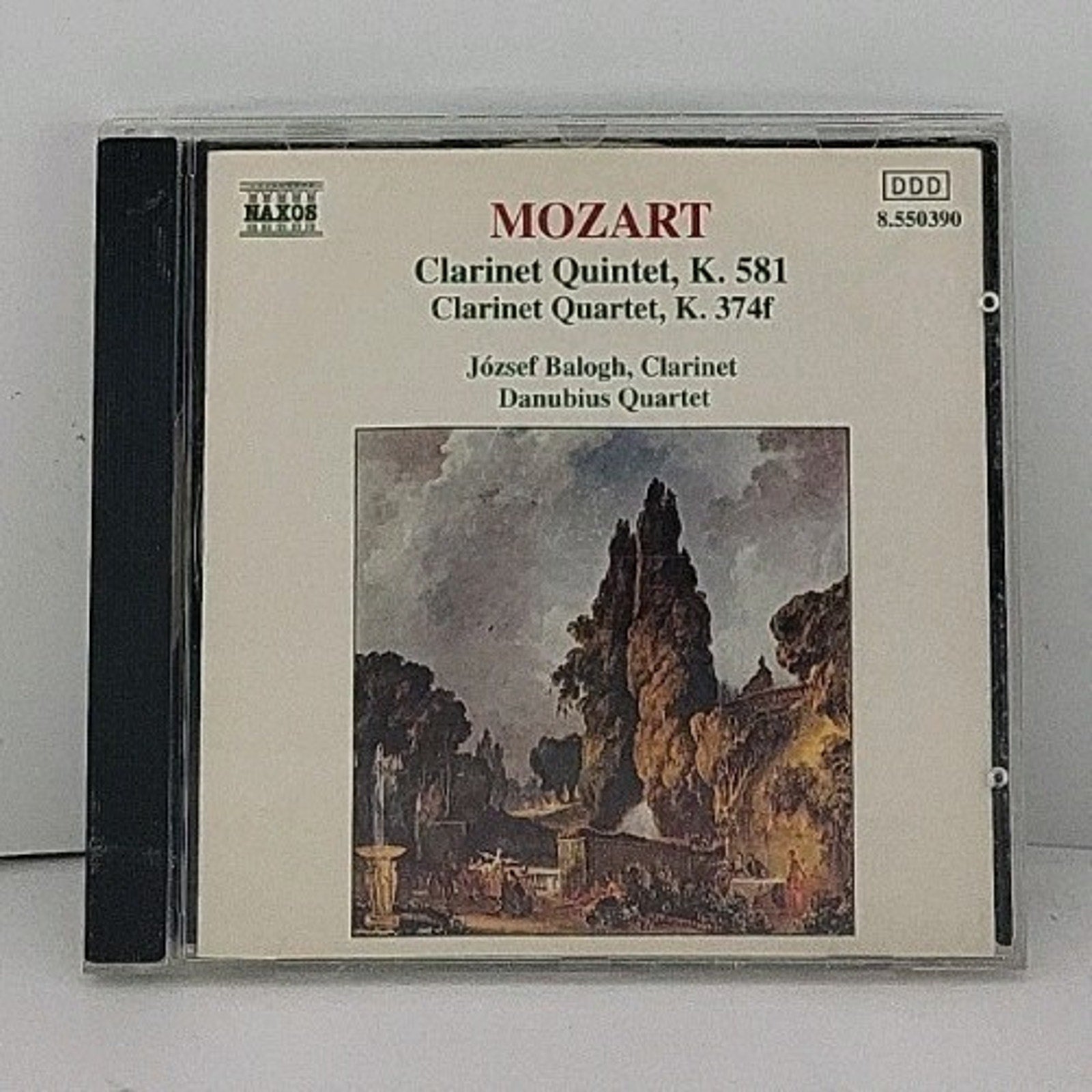 Jozsef Balogh - Mozart: Clarinet Quintet, K. 581; Cla... - Jozsef Balogh CD 46VG