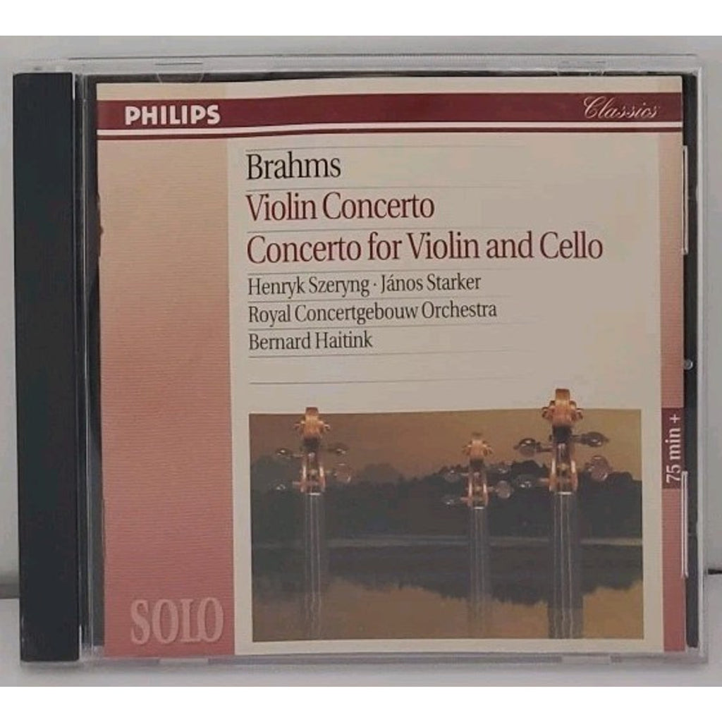 Brahms Violin Concerto; Double Concerto CD