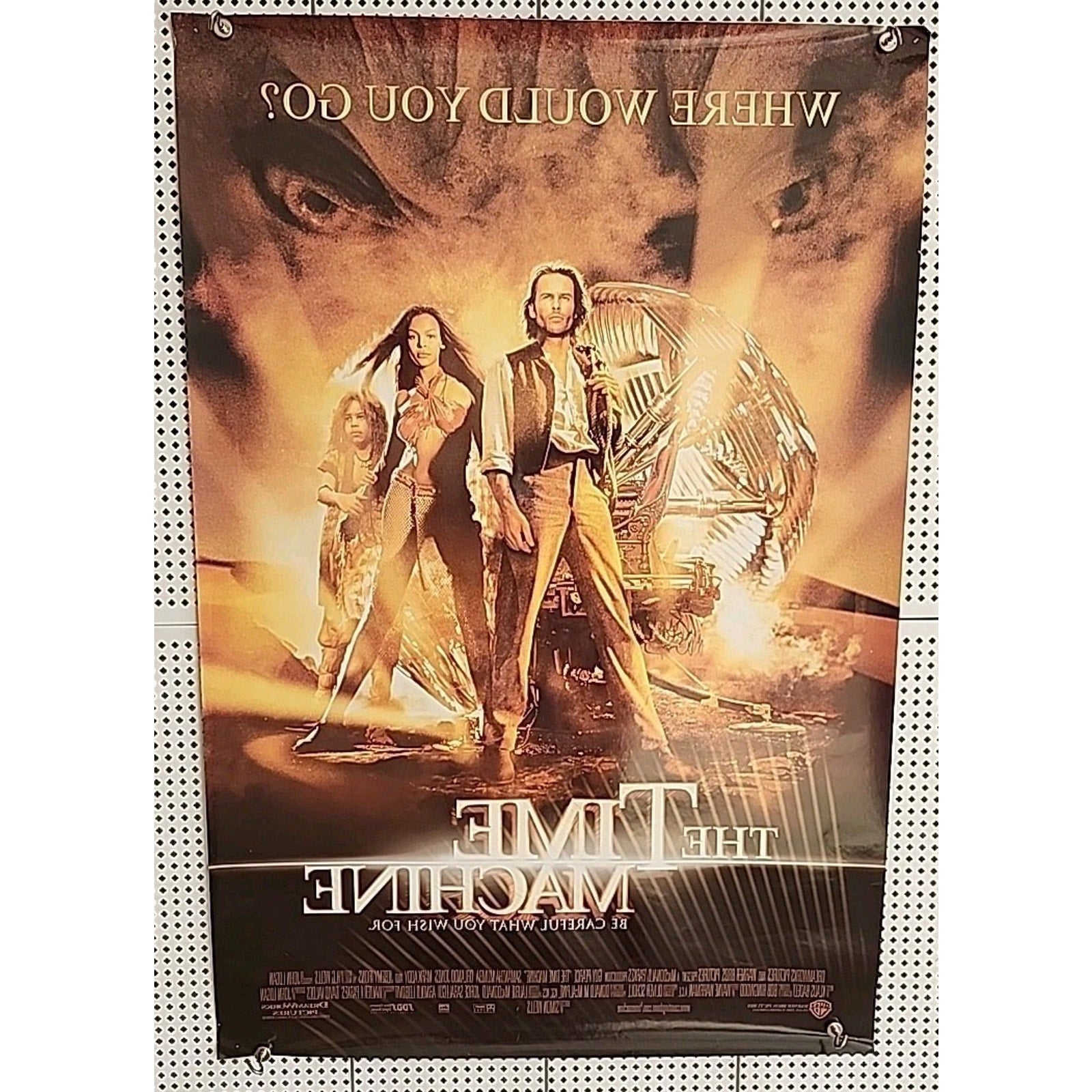 2002 The Time Machine Original One Sheet Rolled 27 X 40 Movie Store Poster