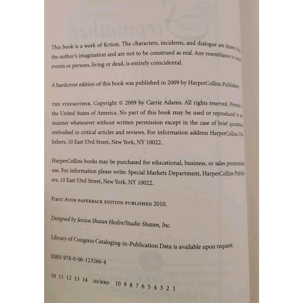 The Stepmother: A Novel - Paperback By Adams, Carrie