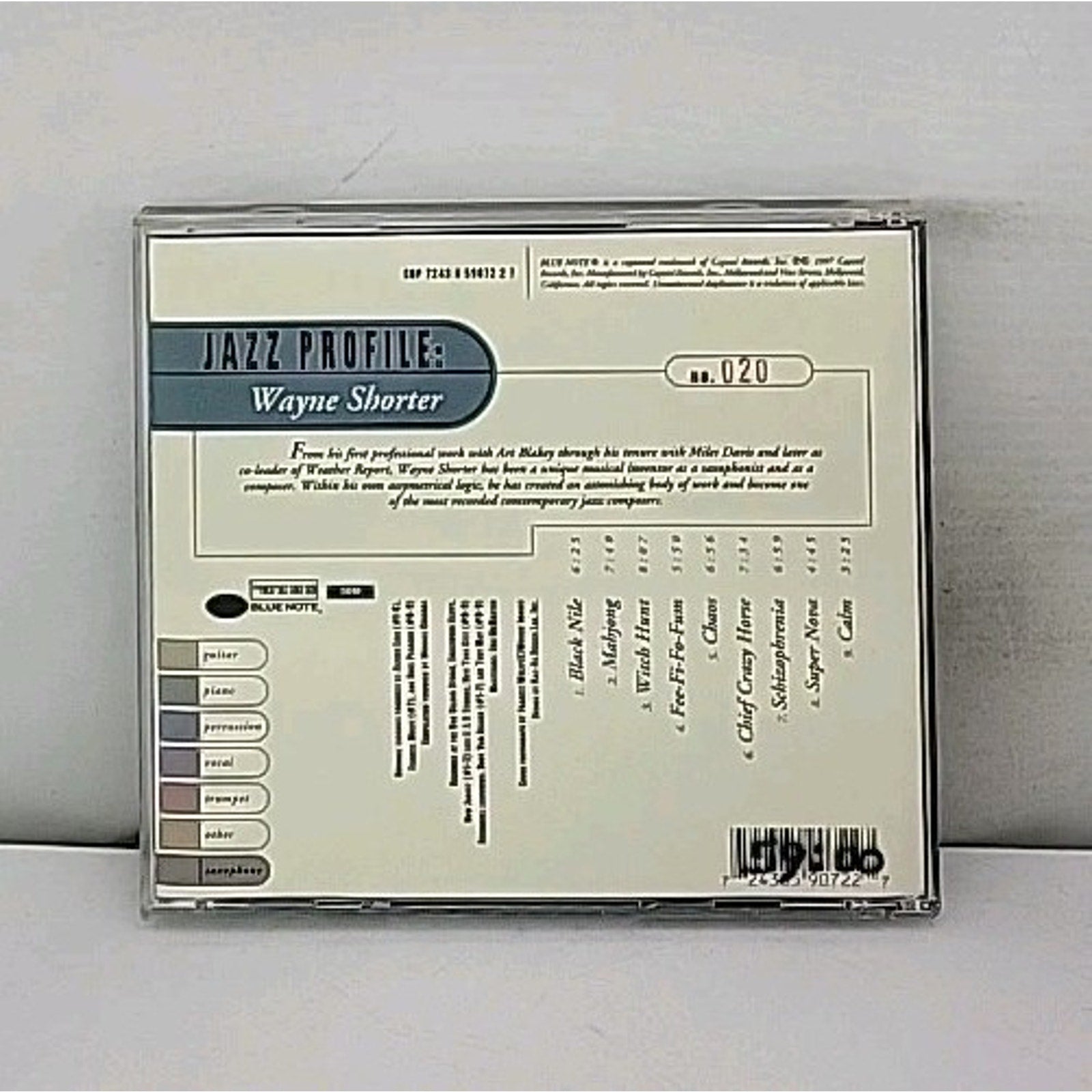 Jazz Profile by Wayne Shorter (CD, 1997)