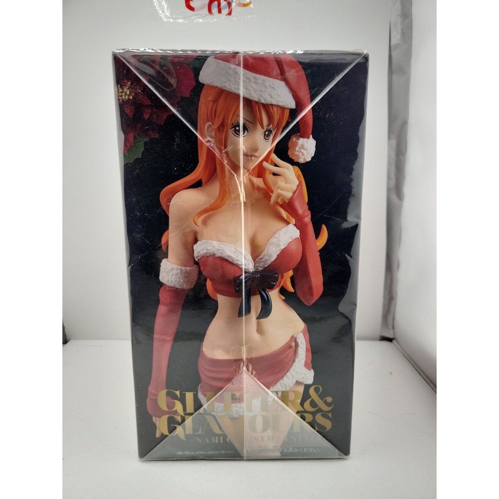 Banpresto Nami One Piece Glitter & Glamours Christmas Style Figure Red version