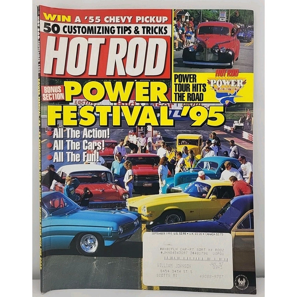 Hot Rod Magazine September 1995