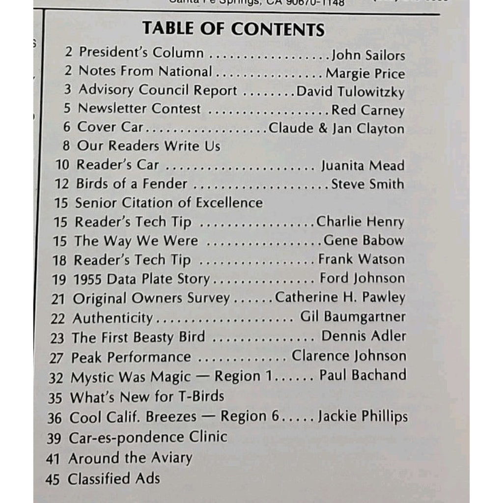Early Bird Magazine September-October 1987