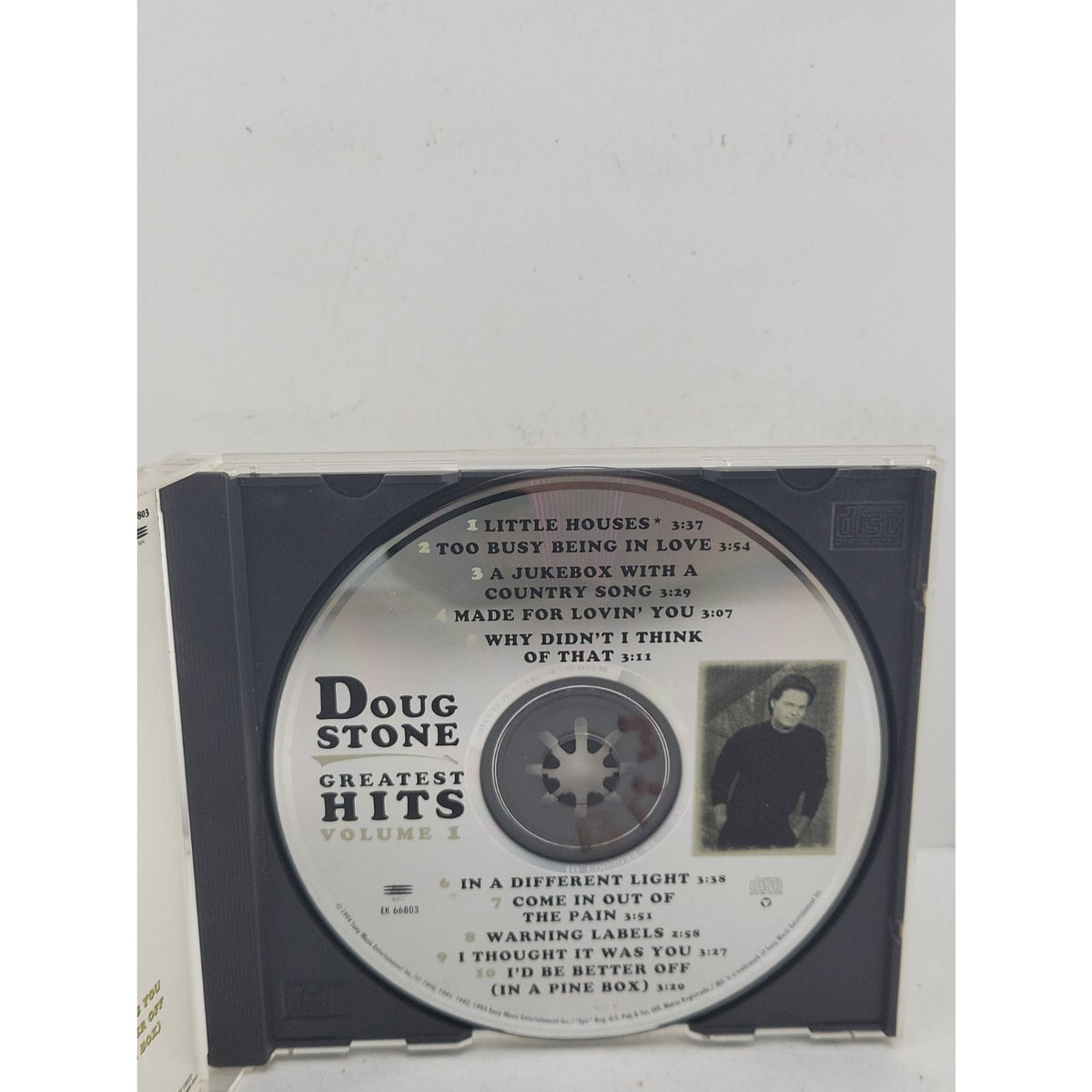 Greatest Hits, Vol. 1 by Doug Stone (CD, Nov-1994, Epic)