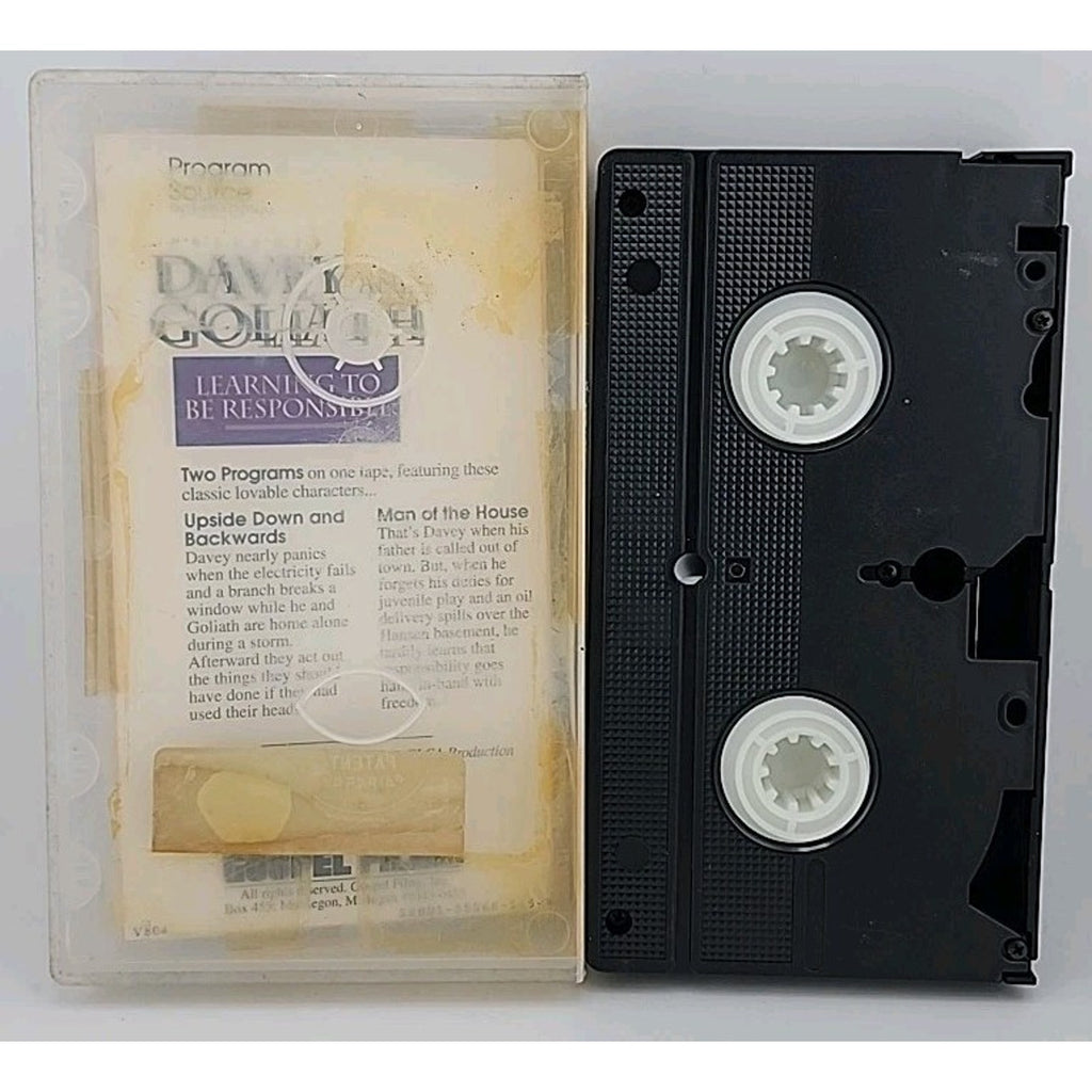 Davey and Goliath Learning to Be Responsible (VHS)
