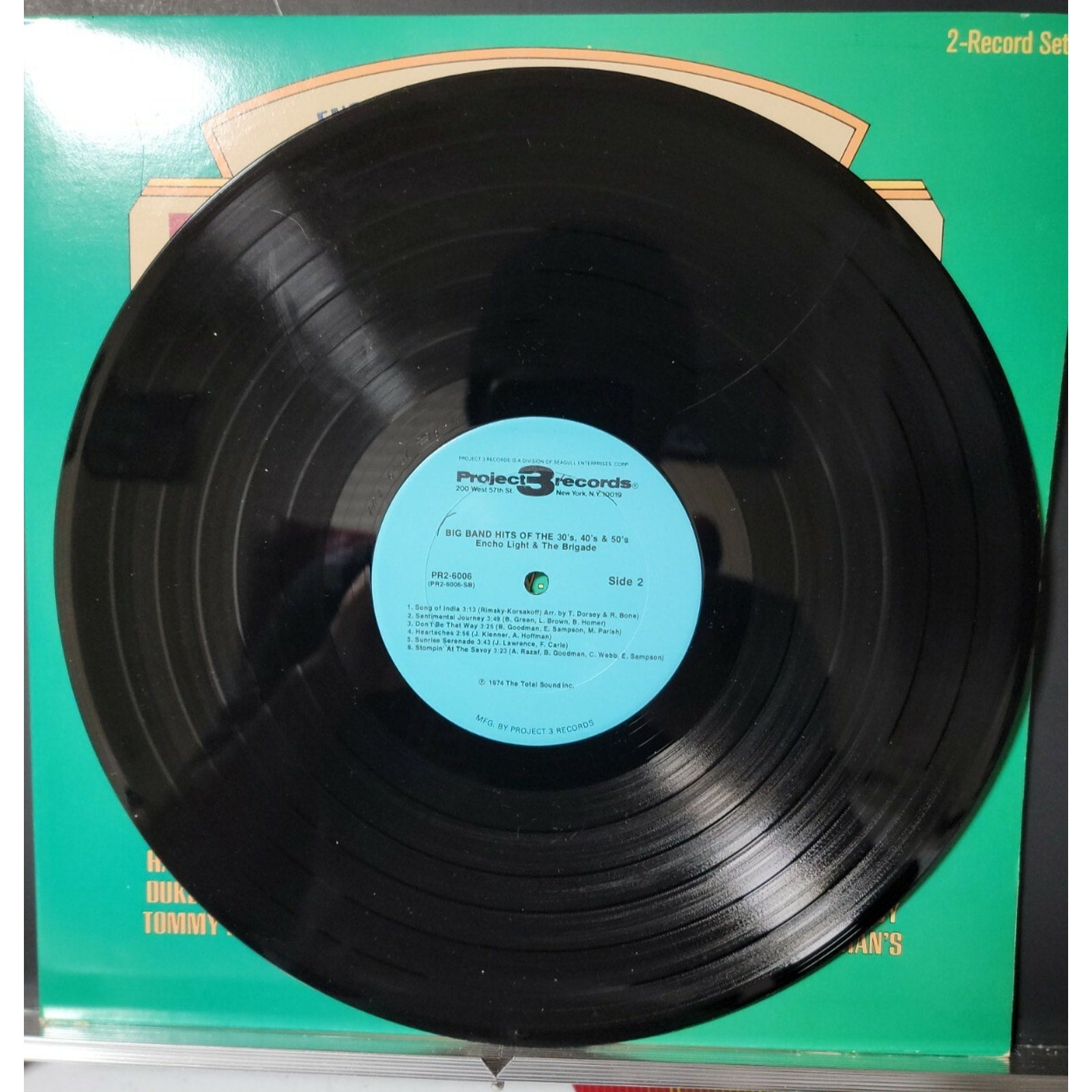 Enoch Light & The Light Brigade* – Plays The Big Band Hits Of The 30's, 40's, 50