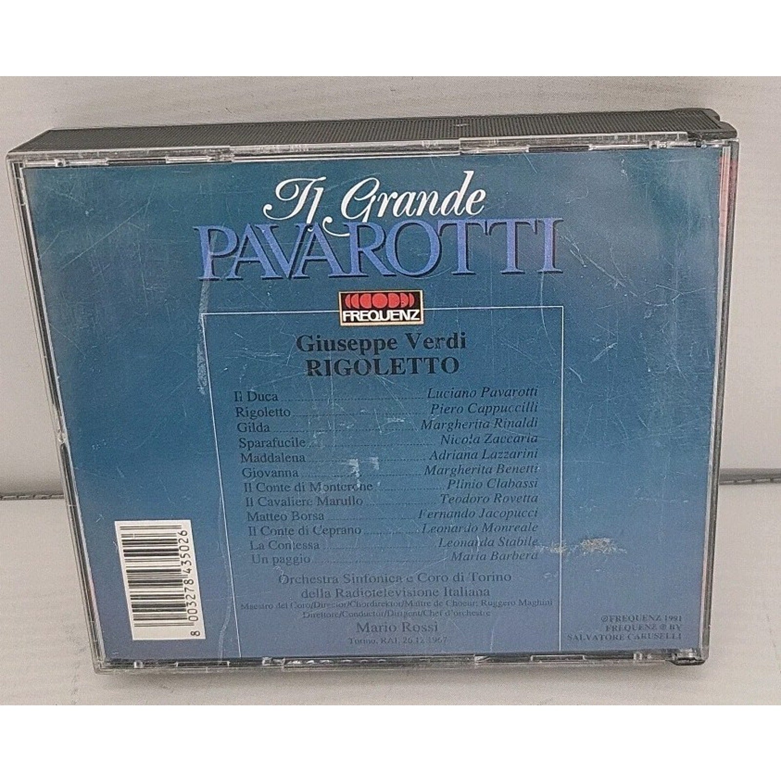 Il Grande Pavarotti: Verdi Rigoletto by Luciano Pavarotti (2-CD)