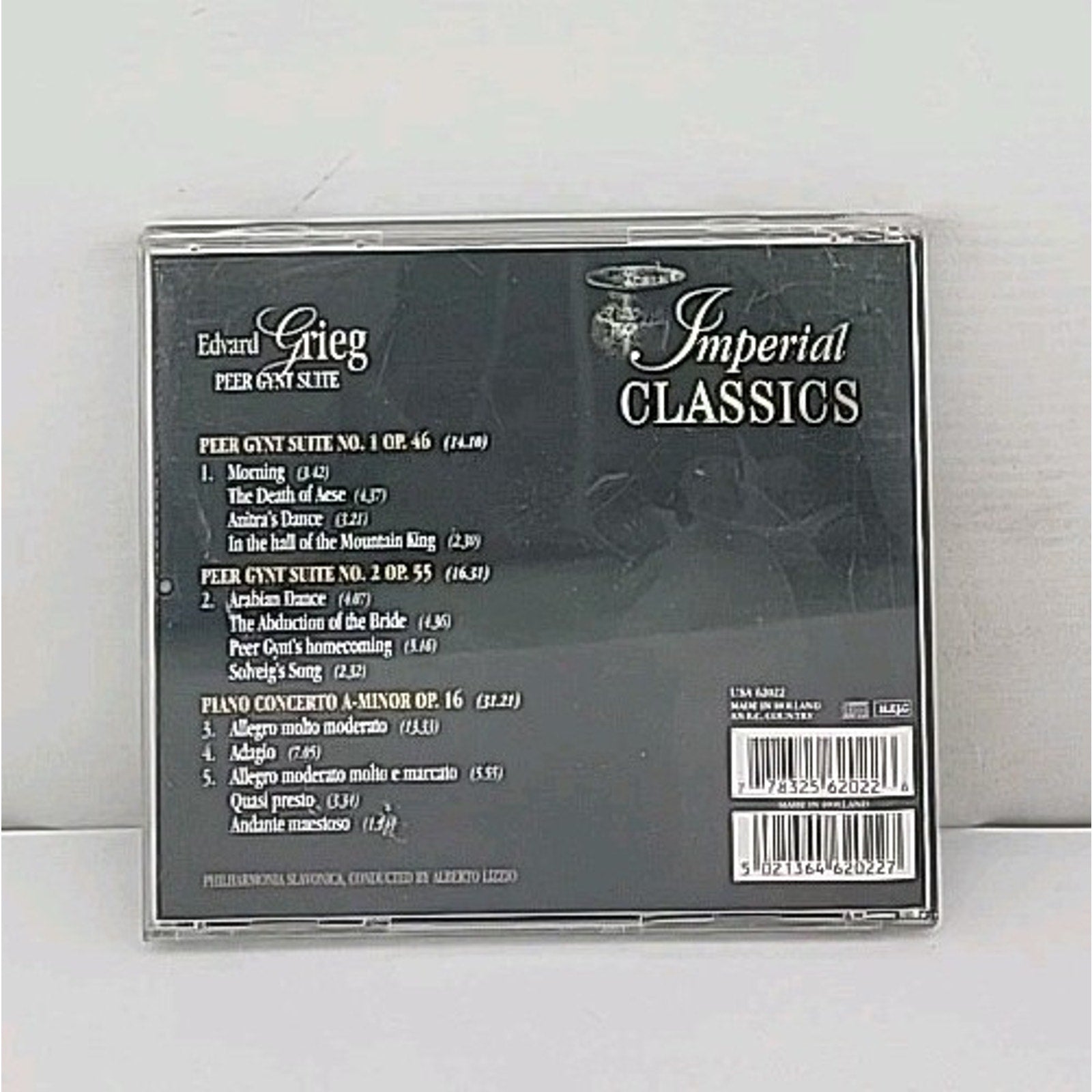Edvard Grieg Peer Gynt Suite CD Volume 3 Imperial Classics
