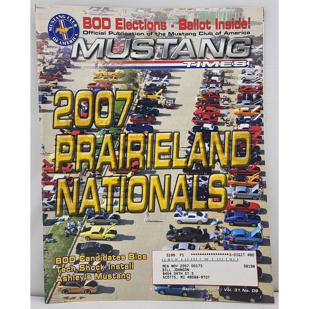 Mustang Times Magazine September 2007 Vol. 31 No. 9