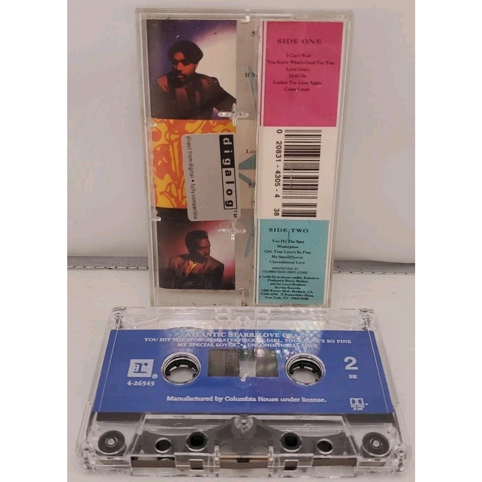 Love Crazy by Atlantic Starr (Cassette, Oct-1991, Reprise)