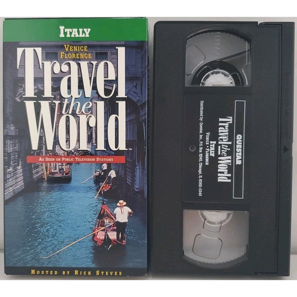 Travel the World: Italy - Venice, Florence (VHS, 1998)