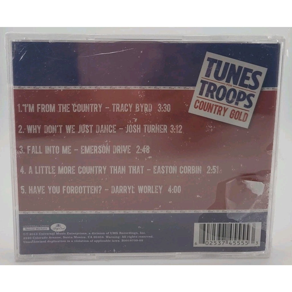 Tunes For Troops: Country Gold (CD) *Brand New*
