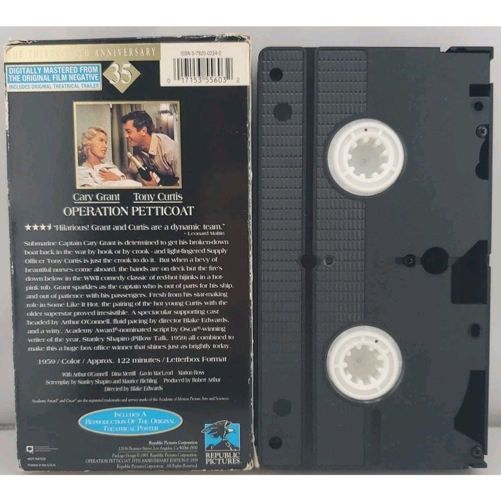 Operation Petticoat (VHS, 1994, 35th Anniversary Edition Letterboxed)
