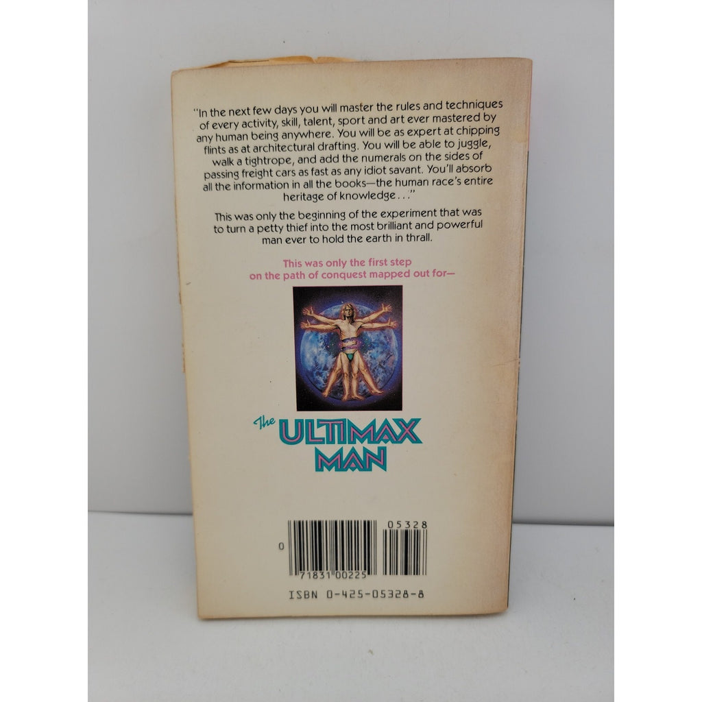 The Ultimax Man By Keith Laumer 1982 Berkley Science Fiction Edition Paperback