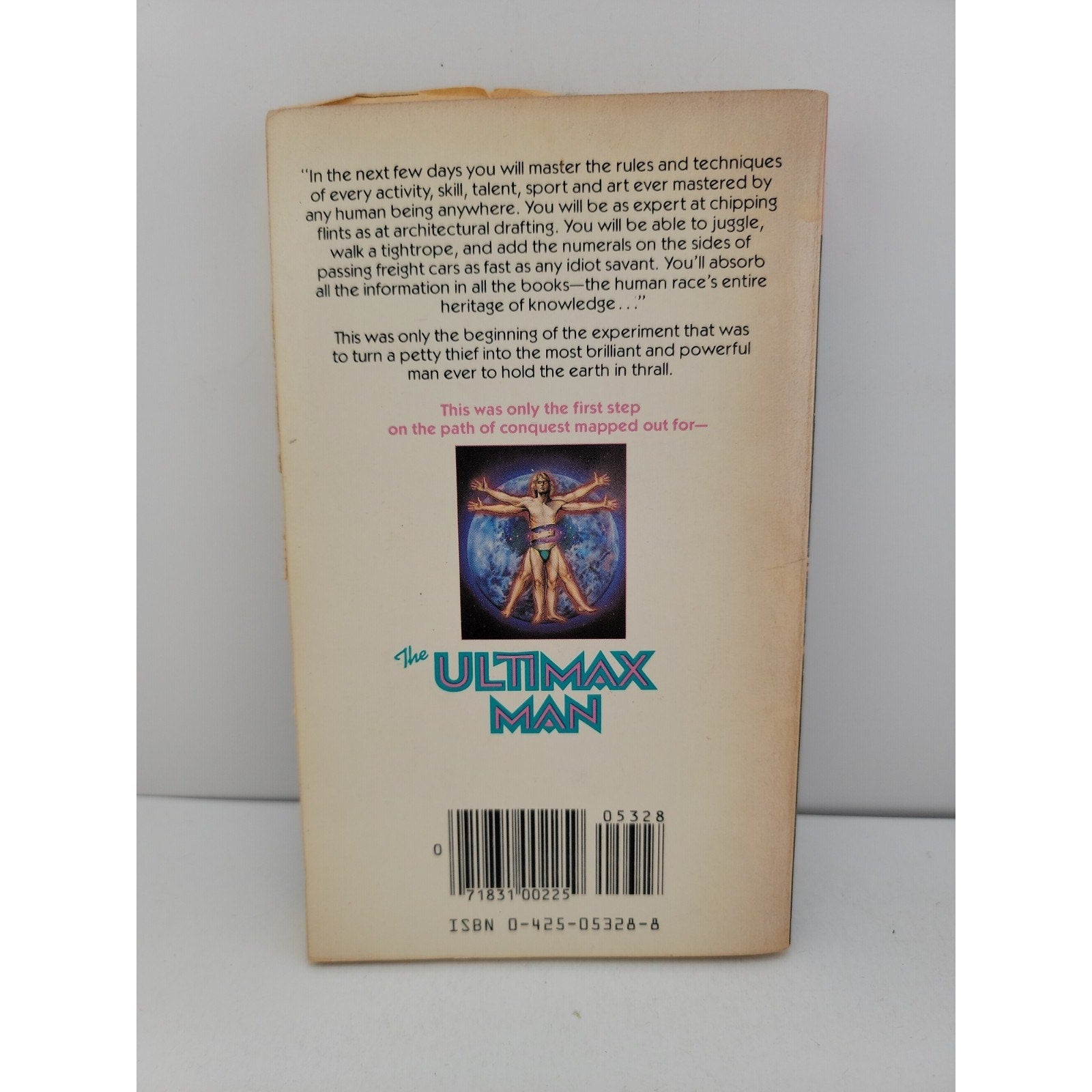 The Ultimax Man By Keith Laumer 1982 Berkley Science Fiction Edition Paperback